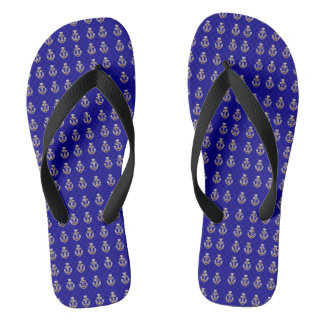 Nautisches Ankermuster Flip Flops