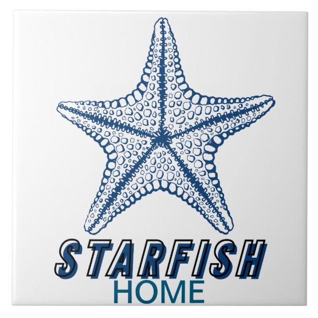 nautisches Ankerthema Fliese (Vorderseite)