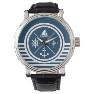 Nautisches Design Armbanduhr