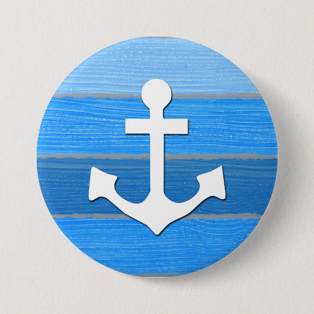 Nautisches Design Button (Vorderseite)