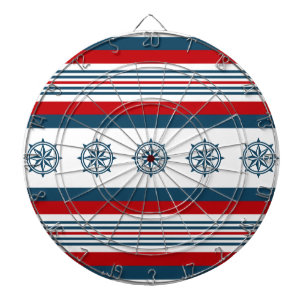 Nautisches Design Dartscheibe