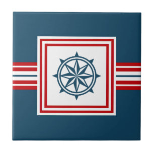 Nautisches Design Fliese