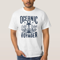 Nautisches Design in Royal Blue-Oceanic Voyager