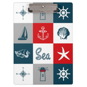 Nautisches Design Klemmbrett