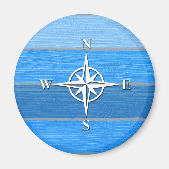 Nautisches Design Magnet (Vorne)