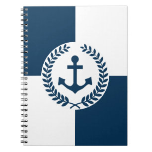 Nautisches Design Notizblock