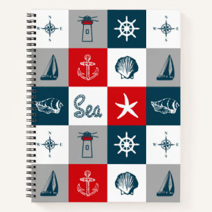 Nautisches Design Notizbuch