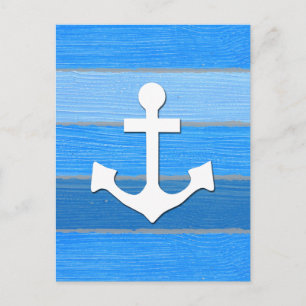 Nautisches Design Postkarte