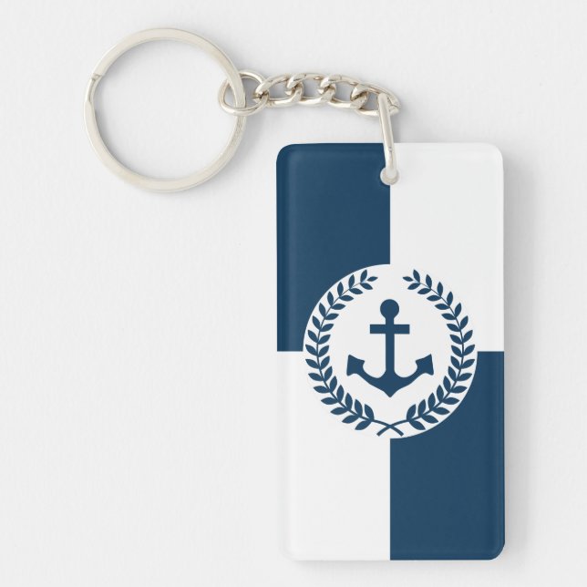 Nautisches Design Schlüsselanhänger (Vorderseite)