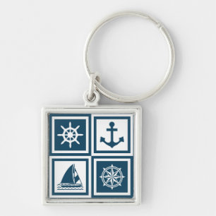 Nautisches Design Schlüsselanhänger