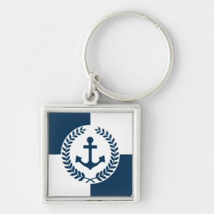 Nautisches Design Schlüsselanhänger
