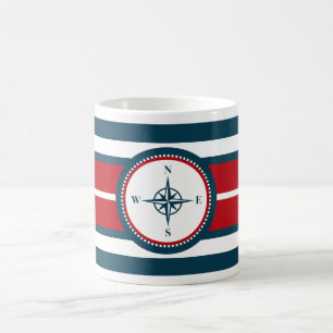Nautisches Design Tasse