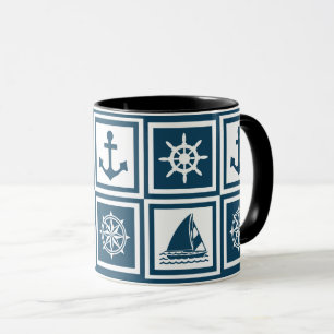 Nautisches Design Tasse