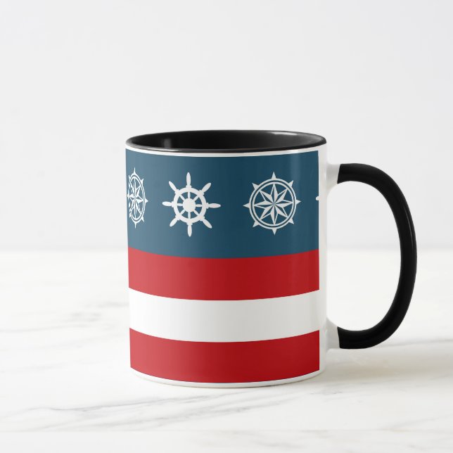 Nautisches Design Tasse (Rechts)