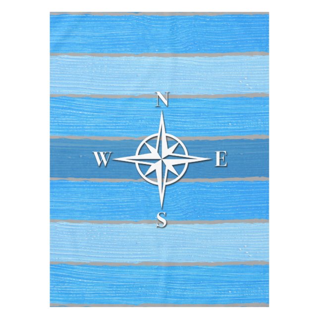 Nautisches Design Tischdecke (Vorderseite)