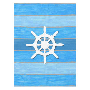 Nautisches Design Tischdecke