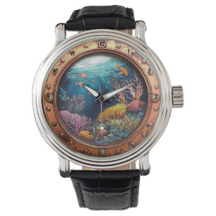 Nautisches Fenster Tiefsee-Radiance Unterwasserkor Armbanduhr