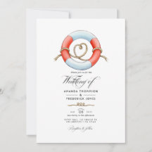 Nautisches Hochzeitsfest-Foto