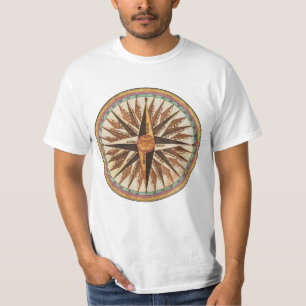 Nautisches Kompass T-Shirt