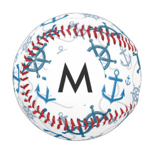 Nautisches Muster Baseball