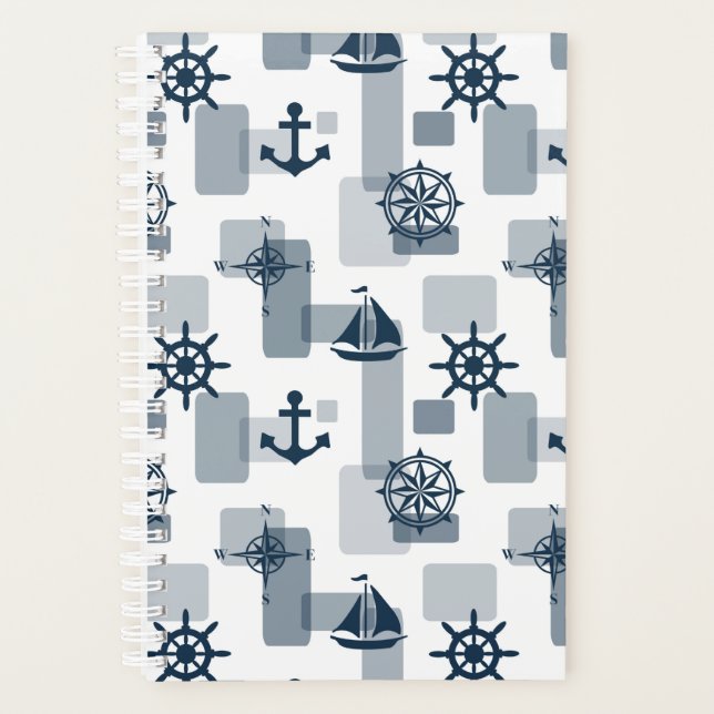 Nautisches Muster Planer (Vorderseite)