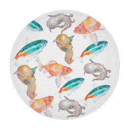 Nautisches Muster Schneidebrett