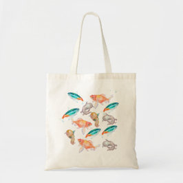 Nautisches Muster Tragetasche
