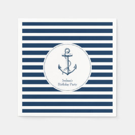 Nautisches Party Napkins Serviette
