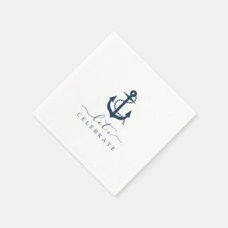 Nautisches Party Napkins Serviette