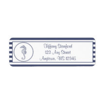 Nautisches Seepferd | PERSONALISIERT