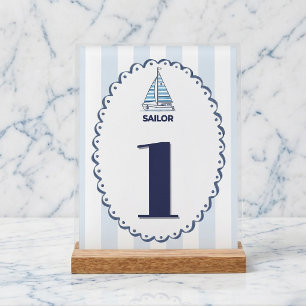 Nautisches Segler-Segmente-Acryltisch-Schild Acrylschild