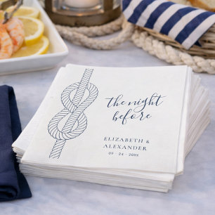 Nautisches Seil Modernes Probedinner Serviette