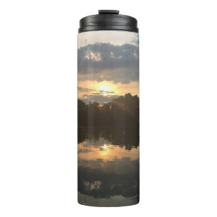 nautisches TENNESSEE-SEE Sonnenuntergangsfoto Thermosbecher