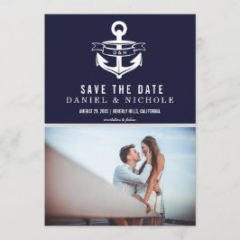 Nautisches Thema Save the Date | Hochzeiten