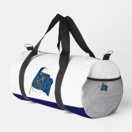 Nautisches Vintage-Flagge Hold Fast Duffle Bag