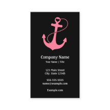 Nautischschwarzes und rosa