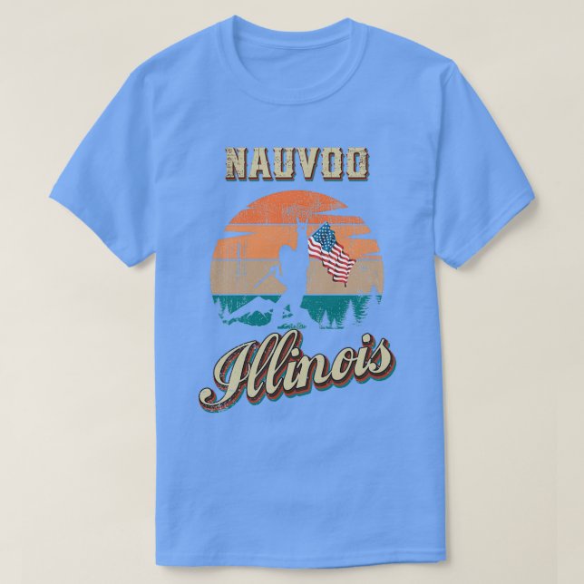 Nauvoo Illinois T-Shirt (Design vorne)