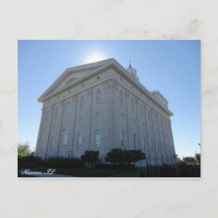 Nauvoo LDS Temple Postcard Postkarte