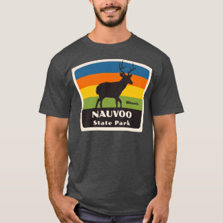 Nauvoo Staat Park Illinois Roaming Deer T-Shirt
