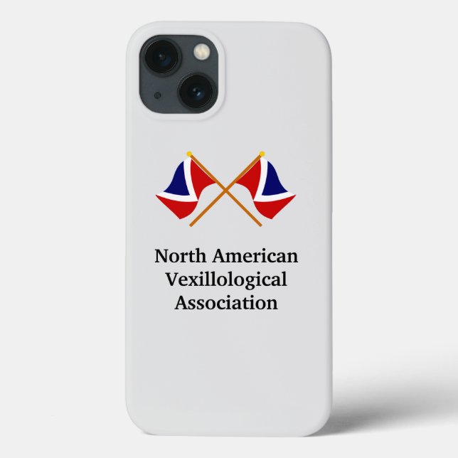 NAVA iPhone Crossed Flags Protective Cover (Rückseite)