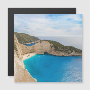Navagio Beach Griechenland Magnetkarte