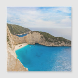 Navagio Beach Griechenland Magnetkarte