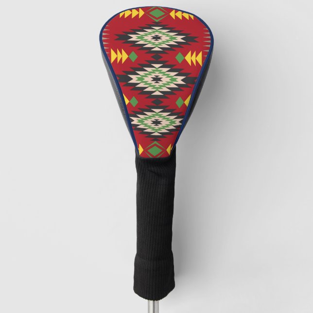 Navajo 3 Golf Head Cover Golf Headcover (Vorderseite)