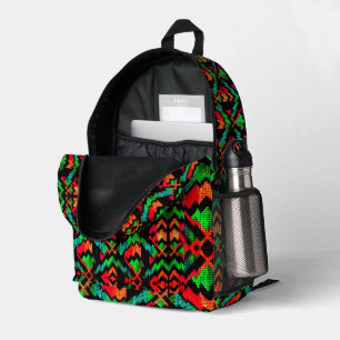 Navajo-amerikanisches Indianer-inspiriertes Muster Bedruckter Rucksack