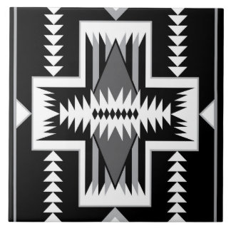 Navajo Design - 3 Keramiken Tile Fliese