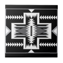 Navajo Design - 3 Keramiken Tile