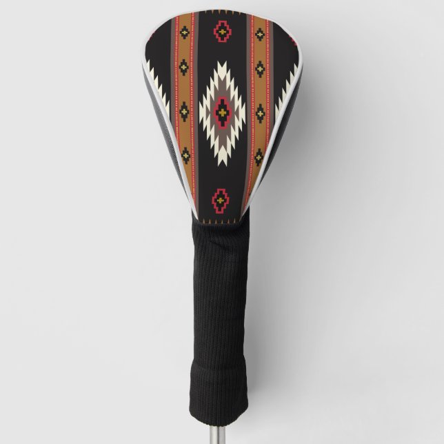 Navajo Design 7 Bandana Golf Headcover (Vorderseite)