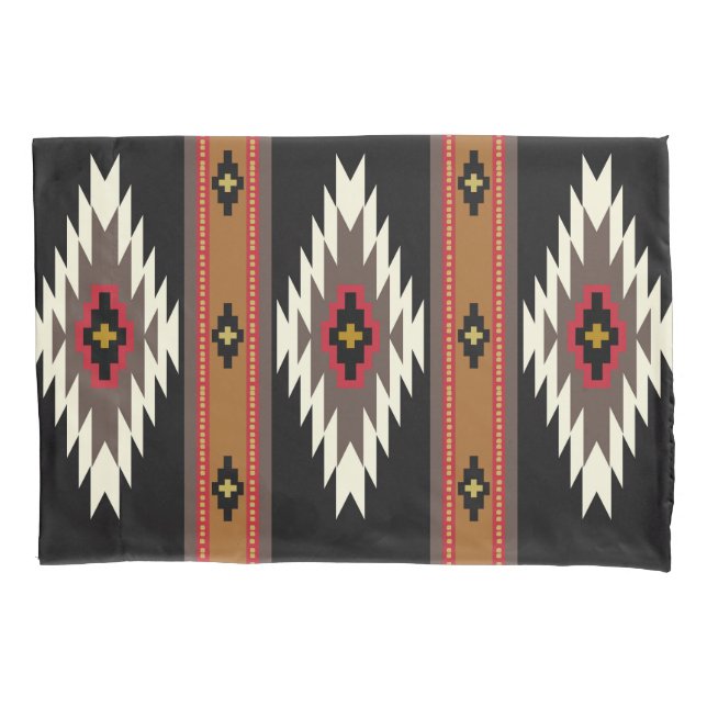Navajo Design 7 Bandana Kissenbezug (Vorderseite)