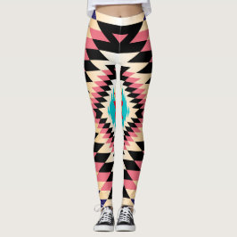 Navajo Design-7-Leggings Leggings