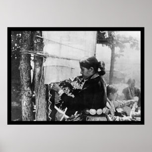 Navajo-Inder-Weber 1912 Poster